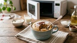 altText(Budín en taza en 5 minutos: la receta exprés con 4 ingredientes)}