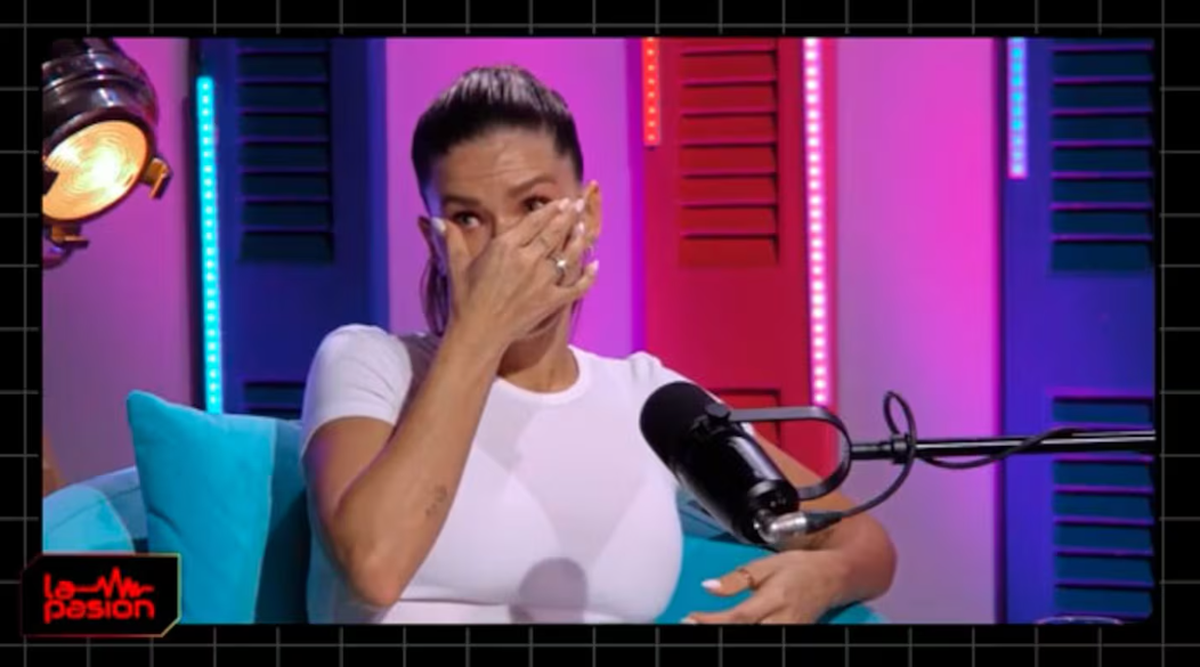 La China Suárez se quebró en medio de su entrevista al recordar a su papá.