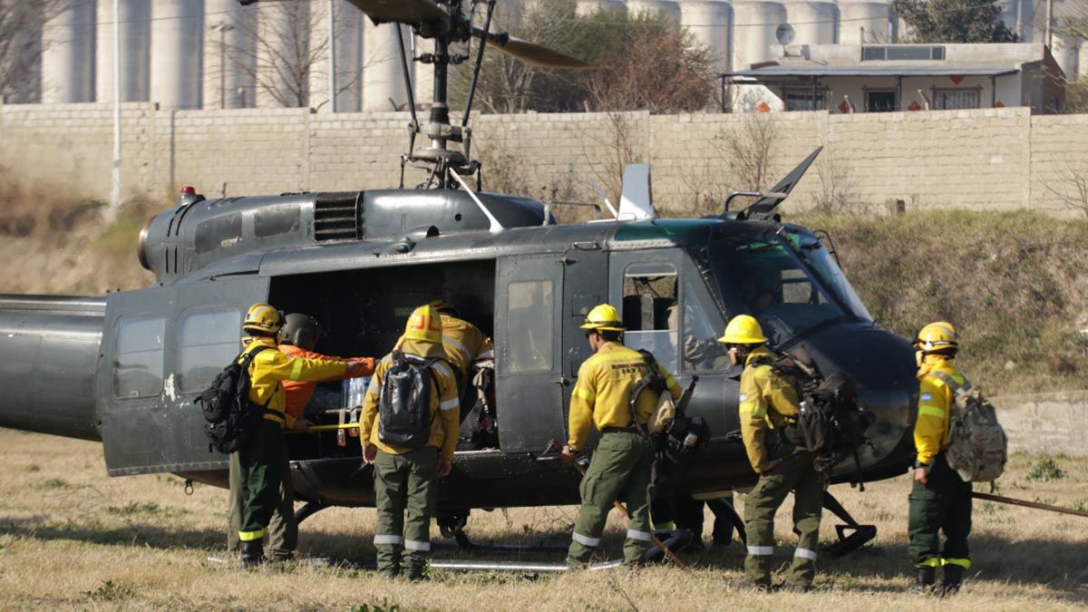 Los focos se encuentran contenidos y en la jornada de este miércoles el objetivo es finalizar el operativo durante la tarde y mantener una guardia mínima.