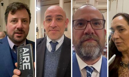 En la Legislatura provincial, juraron en sus cargos las nuevas autoridades de la Defensoría del Pueblo y de la Defensoría de Niñas, Niños y Adolescentes de Santa Fe. En la Legislatura provincial, juraron en sus cargos las nuevas autoridades de la Defensoría del Pueblo y de la Defensoría de Niñas, Niños y Adolescentes de Santa Fe.