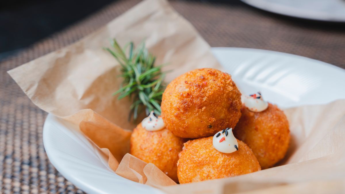 Croquetas de papa al horno sin harina