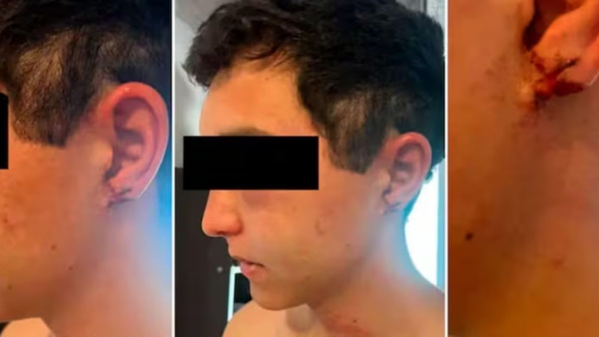 Agustín F. relató que fue atado con precintos