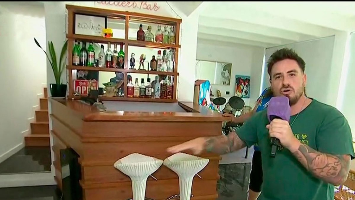 Así es la casa de Fede Bal.