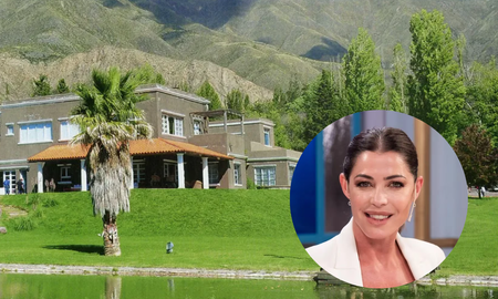 Así es la impresionante casa de Pamela David en Mendoza: con lago propio y con vista a la cordillera Así es la impresionante casa de Pamela David en Mendoza: con lago propio y con vista a la cordillera