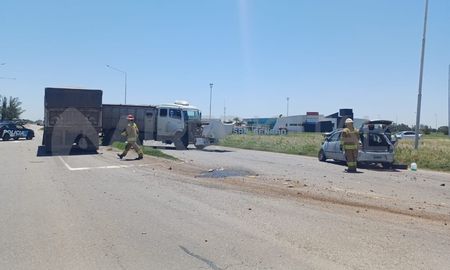 El accidente ocurrió camino a Corral de Bustos, provincia de Córdoba. El accidente ocurrió camino a Corral de Bustos, provincia de Córdoba.