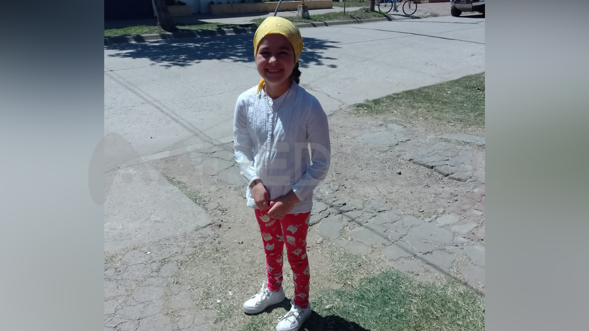 Cristal Martinoti está en su casa de Villa Trinidad