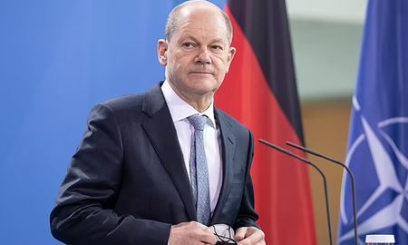 El canciller alemán Olaf Scholz. El canciller alemán Olaf Scholz.