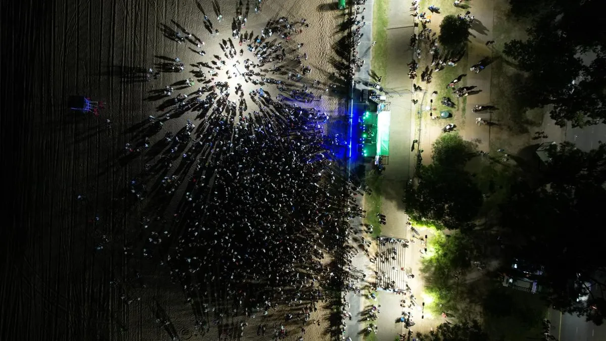 El dispositivo incluyó la participación de casi 200 efectivos -entre agentes policiales y el personal de la Guardia de Seguridad Institucional (GSI)-, y se extendió hasta las 7 de la mañana.