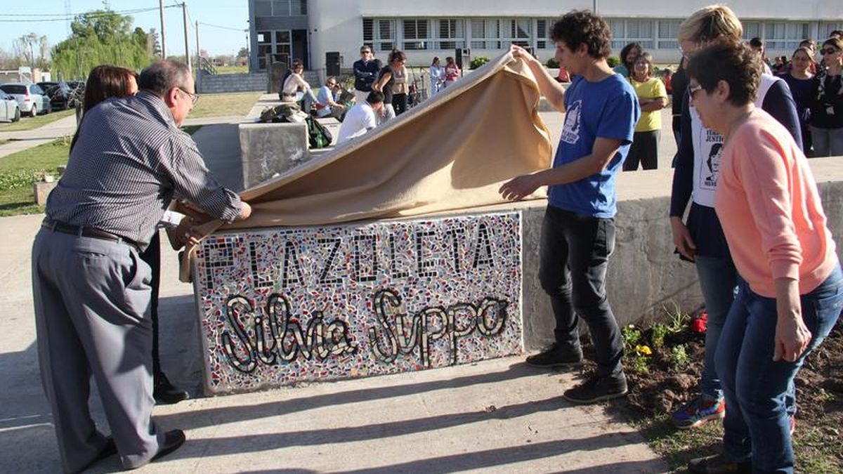 Una plaza de la ciudad se llama “Silvia Suppo”