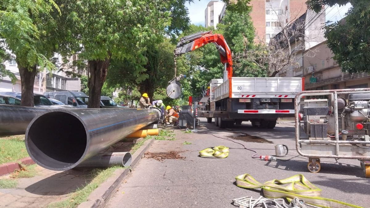 Aguas Santafesinas encara una obra central en la cloaca máxima.&nbsp;
