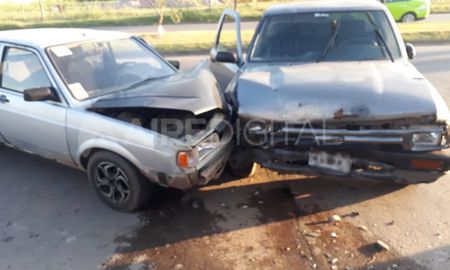 Impacto. Así quedaron los automóviles involucrados en el siniestro. Impacto. Así quedaron los automóviles involucrados en el siniestro.