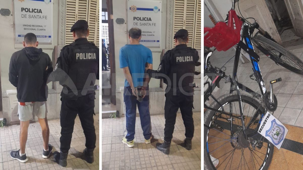 Tomaba un helado con sus hijos, un ladrón le robó la bicicleta, lo persiguió y lo quiso chuzear y apedrear