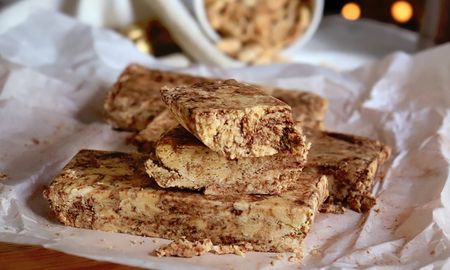 Mantecol casero, el postre ideal para el invierno. Mantecol casero, el postre ideal para el invierno.