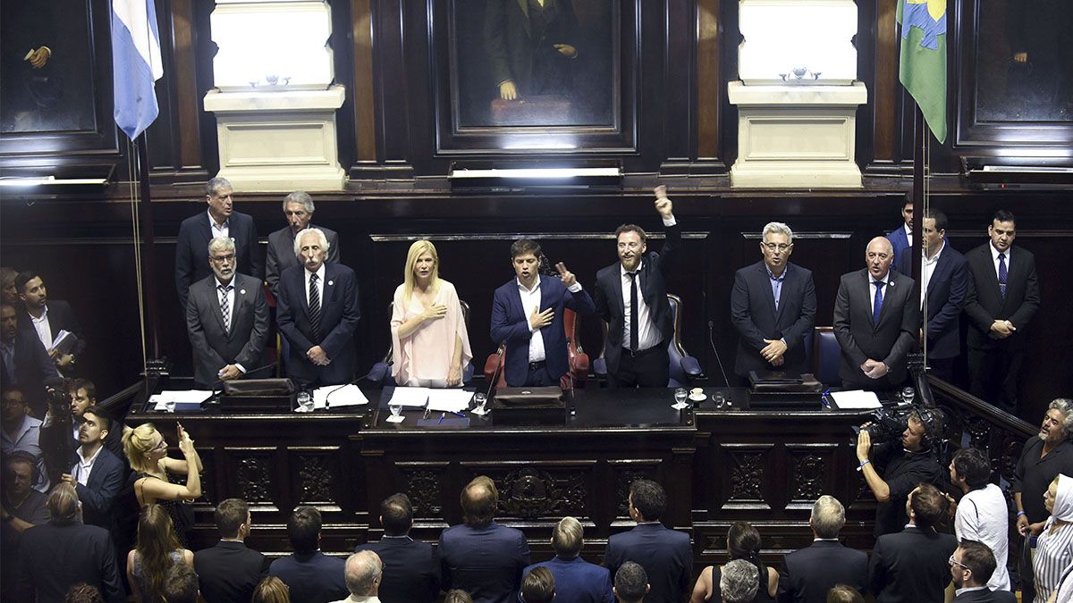 La Plata: El gobernador bonaerense