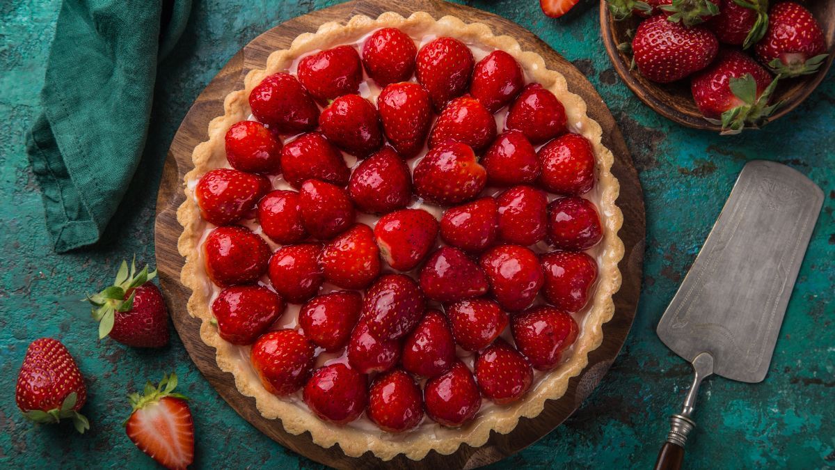 La receta de tarta de frutos rojos sin horno
