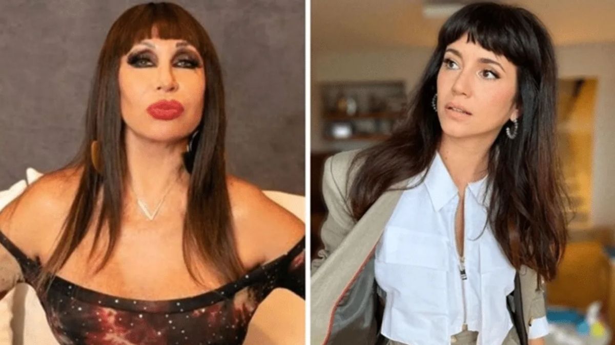 Griselda Siciliani sorprendió con su caracterización para interpretar a Moria Casán.