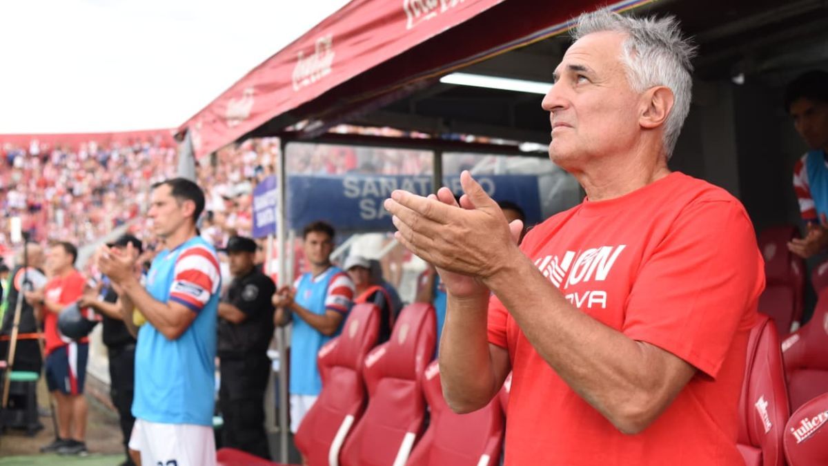 La emoción de Leonardo Madelón. La emoción de Leonardo Madelón.