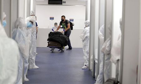 Este es el laboratorio que funciona en Ezeiza desde el 12 de febrero. Este es el laboratorio que funciona en Ezeiza desde el 12 de febrero.