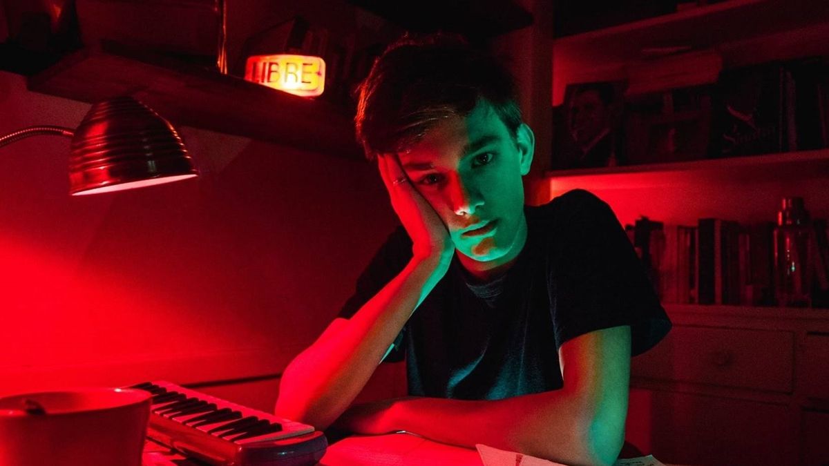 La tapa del primer álbum de Juan Robles con tan solo 14 años.