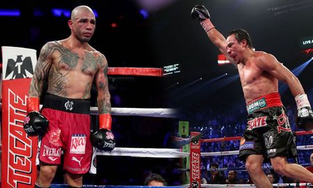 Miguel Cotto y Juan Manuel Márquez volverán de retiro para protagonizar una pelea de exhibición. Miguel Cotto y Juan Manuel Márquez volverán de retiro para protagonizar una pelea de exhibición.