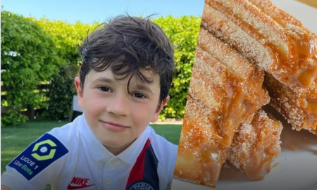 El detalle de Mateo Messi que sorprendió al cadete que le llevó churros a su casa: quedó llorando El detalle de Mateo Messi que sorprendió al cadete que le llevó churros a su casa: quedó llorando