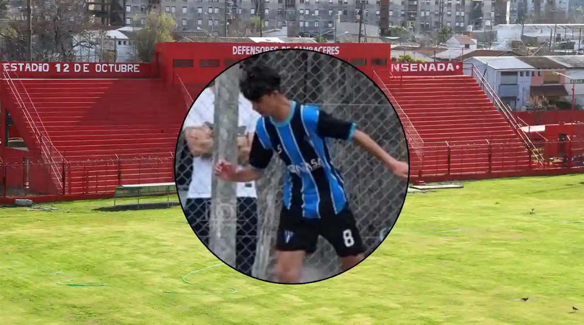 Futbolista de Cambaceres murió tras descompensarse en pleno partido.