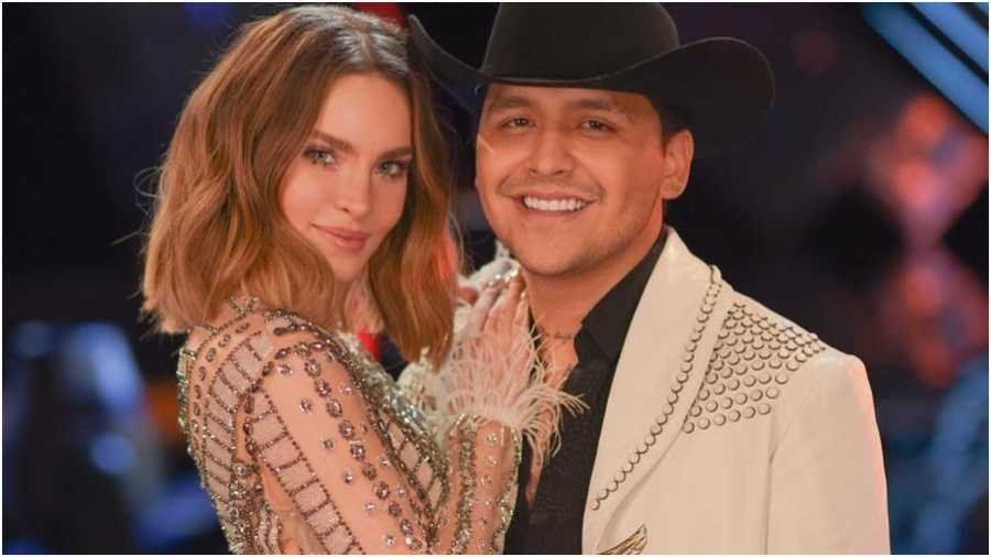 Belinda y Christian Nodal.