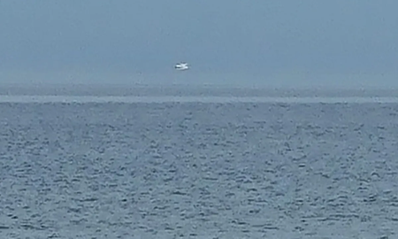 Reportan el avistaje de una enorme nave con forma circular en Uruguay