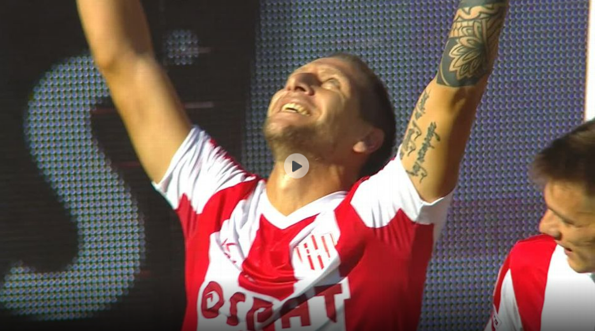 Aued estampó el 1-0 a favor de Unión.