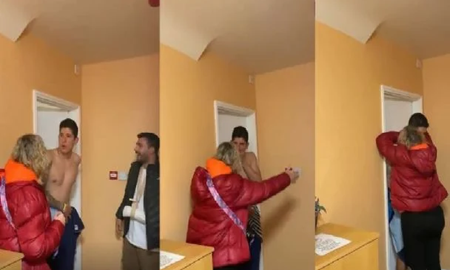 Inesperada reacción de un joven tras recibir de sorpresa a su madre en Irlanda Inesperada reacción de un joven tras recibir de sorpresa a su madre en Irlanda