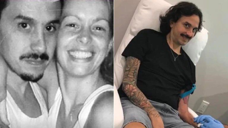 Caramelito Carrizo acompañó a Martín Carrizo a Miami para hacerse un tratamiento.