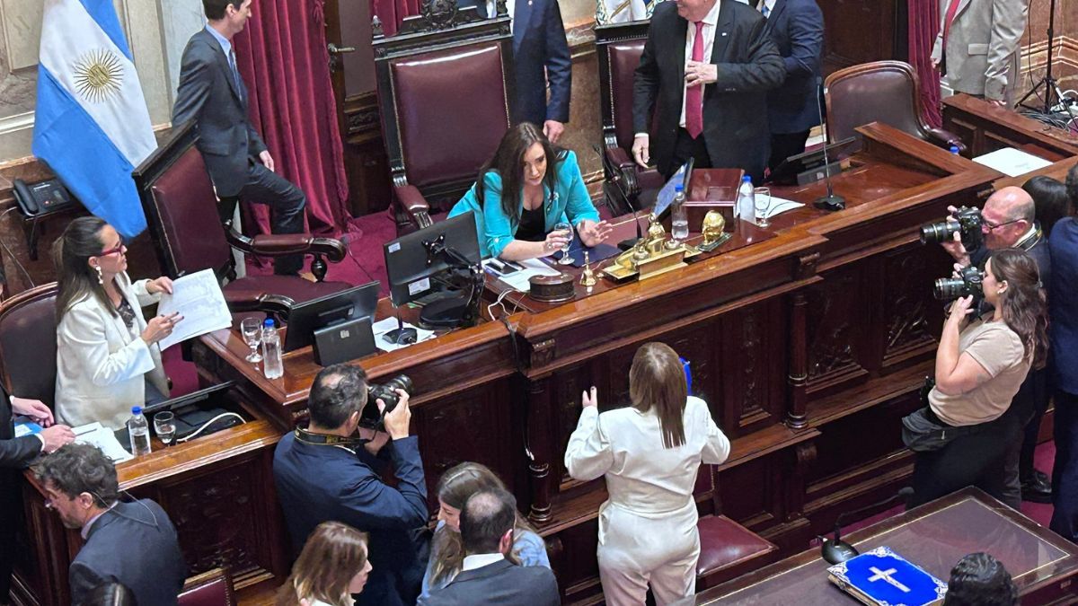 La presidenta del Senado, Victoria Villarruel, motorizó la citación tras la emisión de los despachos en base al acuerdo alcanzado en la reunión de Labor Parlamentaria del 16 de diciembre.