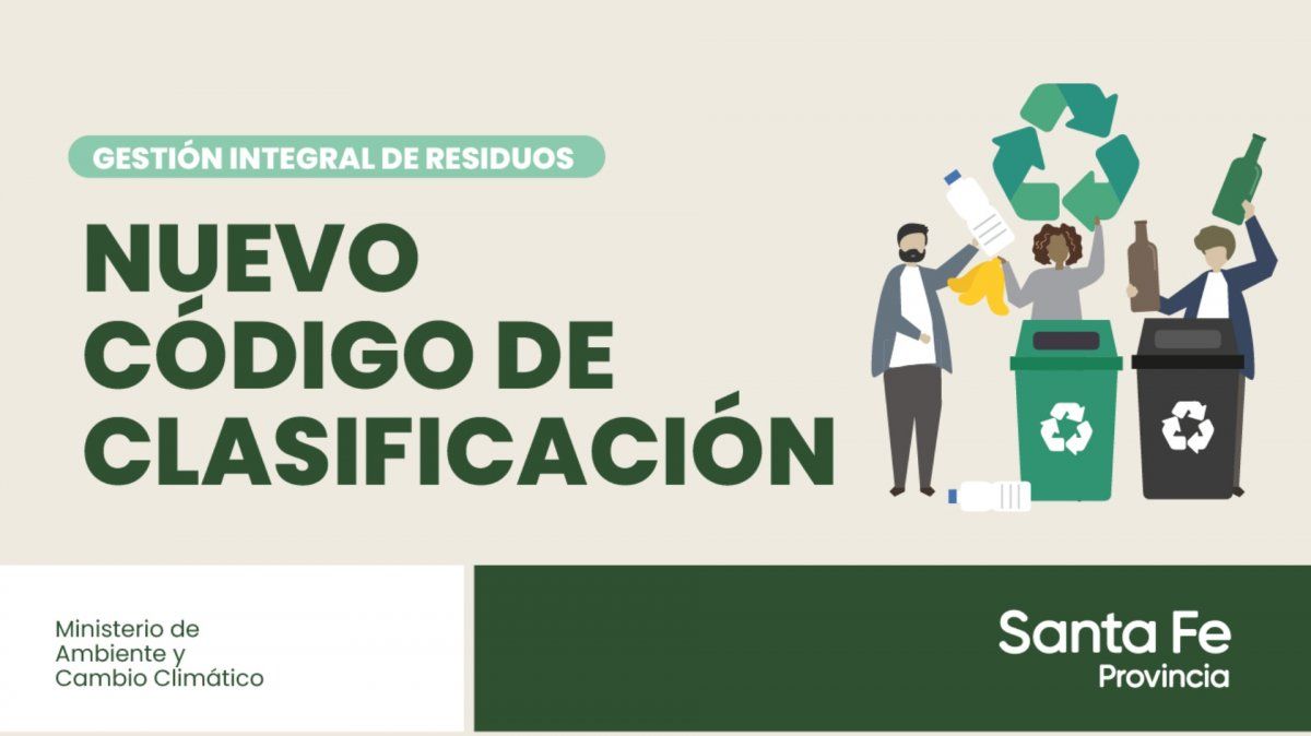 El nuevo código de clasificación facilitará a los ciudadanos la tarea, fortaleciendo la cultura general en lo relacionado a la gestión de residuos y fomentando la economía circular.