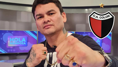 El Chino Maidana viajó a ver boxeo y su look enloqueció a todos los hinchas de Colón