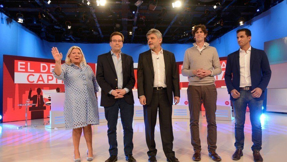 “Todos contra todos”, fue la consigna del debate entre candidatos porteños