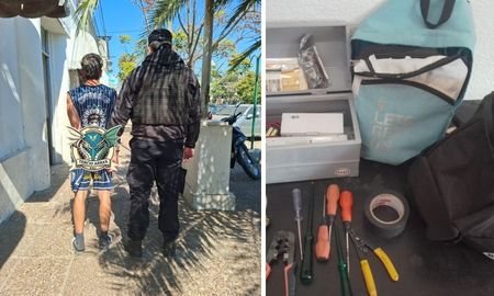 Un detenido por robarle a un trabajador en Santa Fe Un detenido por robarle a un trabajador en Santa Fe