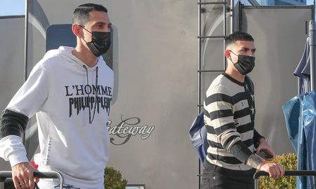 Ángel Di María y Leandro Paredes llegaron al país para sumarse a la Selección Argentina de cara a la doble fecha por Eliminatorias Sudamericanas. Ángel Di María y Leandro Paredes llegaron al país para sumarse a la Selección Argentina de cara a la doble fecha por Eliminatorias Sudamericanas.
