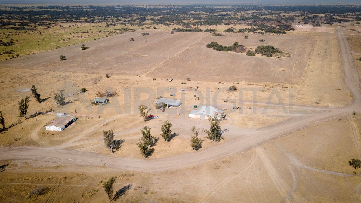El casco central de la estancia Isleta Linda en los Bajos Submeridionales de Santa Fe.