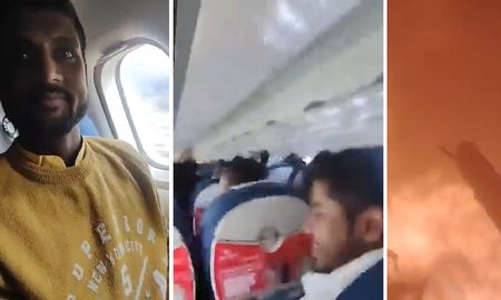 nepal: el video del momento en el que el avion cae, filmado por un pasajero nepal: el video del momento en el que el avion cae, filmado por un pasajero