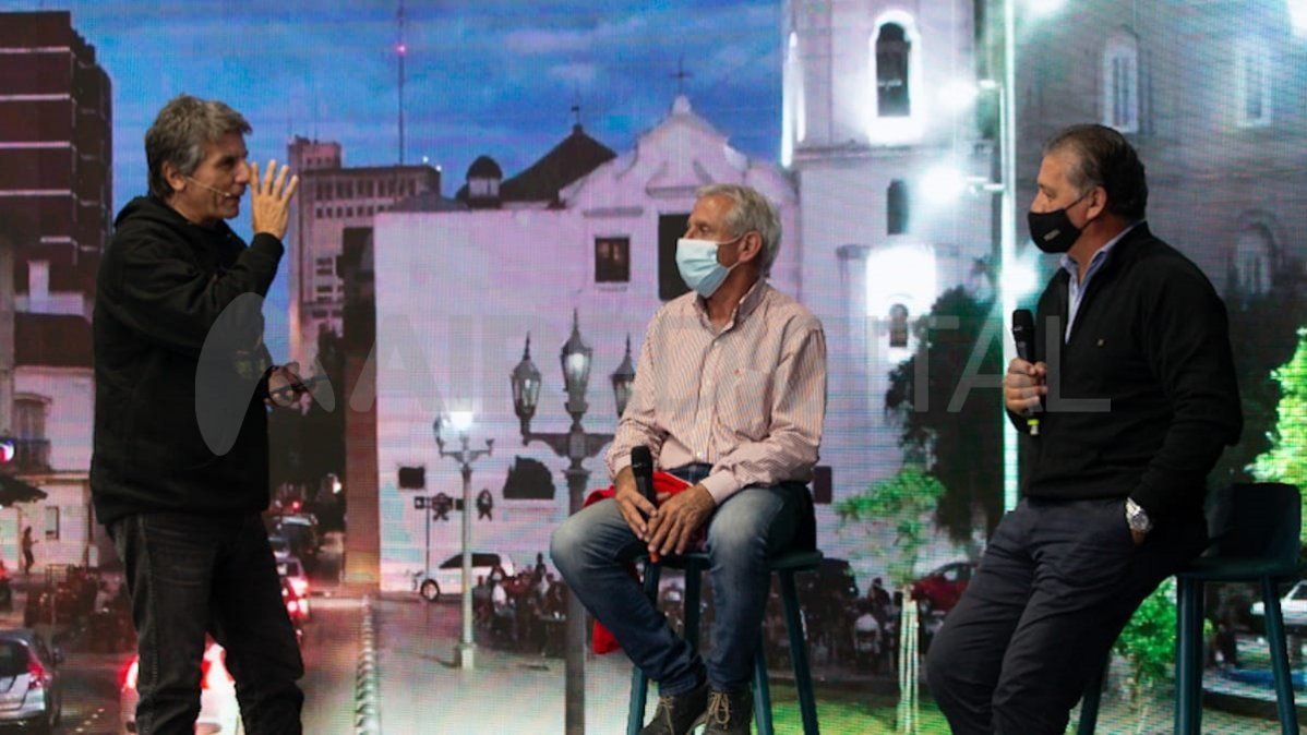 Fernando Alí y Pedro Uliambre