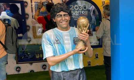 En el Paseo de Conmebol en Qatar, Diego Maradora tendrá su homenaje. En el Paseo de Conmebol en Qatar, Diego Maradora tendrá su homenaje.