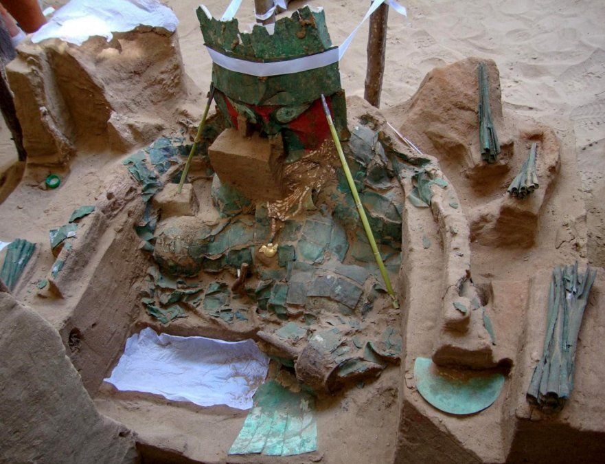 Hallan la tumba de un cirujano preinca de 1.000 años de antigüedad en Perú