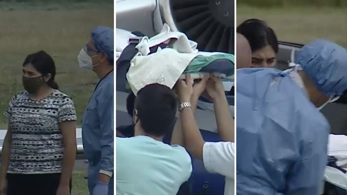 Abigail ya está en Buenos Aires para ser atendida en el Hospital Austral.