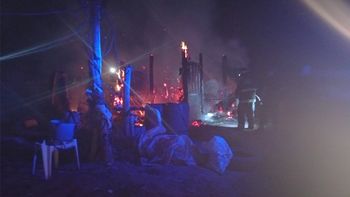 Tragedia en Arroyo Leyes: un hombre murió tras un incendio en una casilla precaria