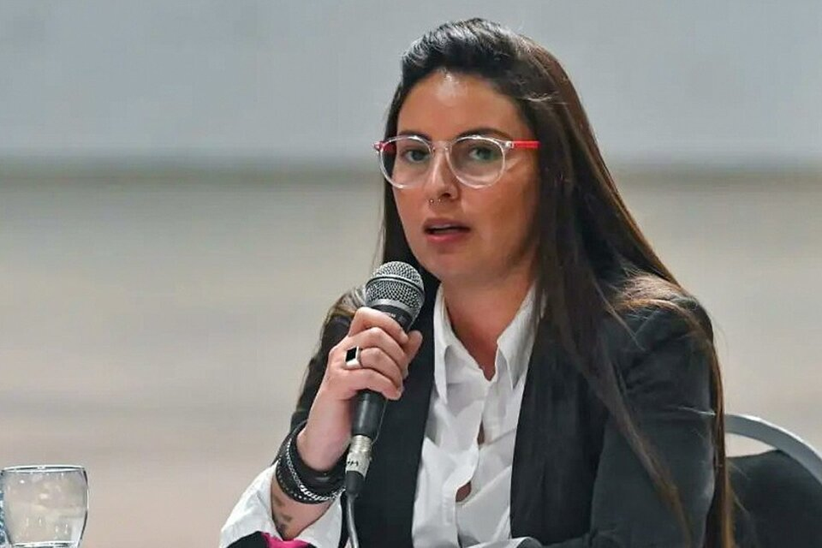 Ayelén Mazzina, ministra de las Mujeres, Géneros y Diversidad de la Nación. Ayelén Mazzina, ministra de las Mujeres, Géneros y Diversidad de la Nación.