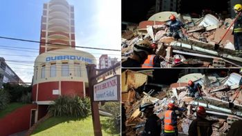 Así quedó el interior del hotel que se derrumbó en Villa Gesell