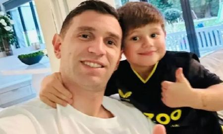 El emotivo mensaje del hijo del Dibu Martínez: Papá solo un partido más El emotivo mensaje del hijo del Dibu Martínez: Papá solo un partido más