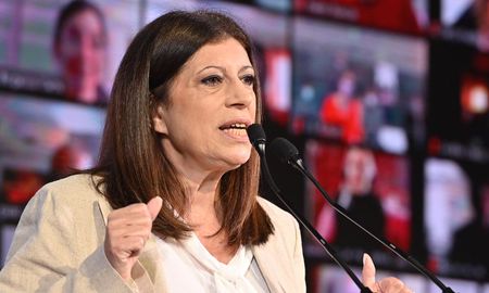 Clara García encabezó el acto de la lista Adelante del FAP. Clara García encabezó el acto de la lista Adelante del FAP.