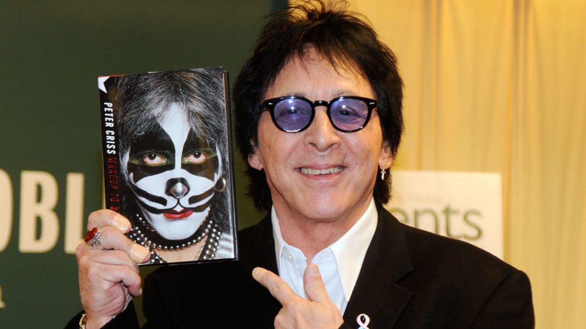 Peter Criss, baterista y fundador de la banda de hard rock Kiss.