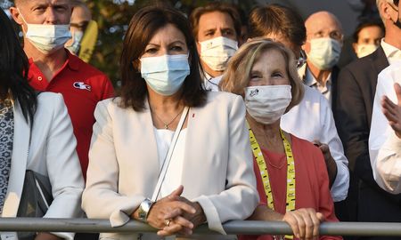 La alcaldesa de París, la socialista Anne Hidalgo. La alcaldesa de París, la socialista Anne Hidalgo.